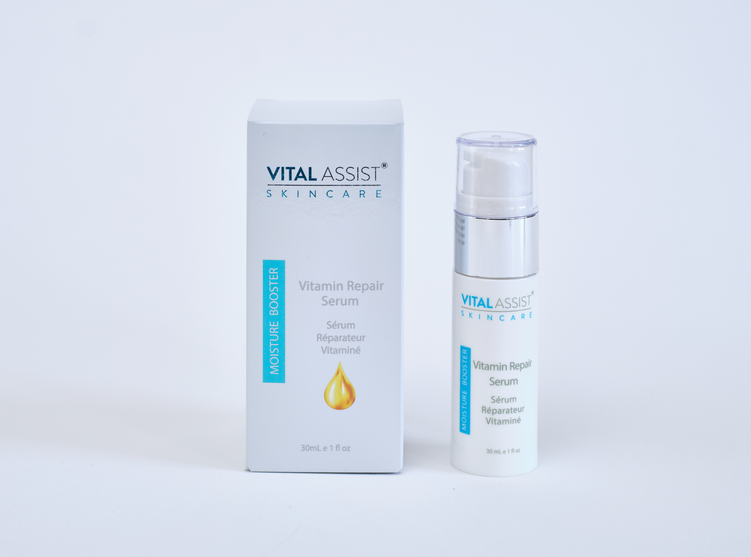 Vital Assist Skincare Vitamin Repair Serum. Multi Vitamin. Skin Vitamins. Anti Ageing. Pigmentation. Vitamin A, B, C, D, E, K. Peptides. Night Serum. Serum. 